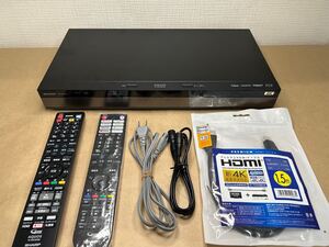 1円スタート SHARP シャープ 4kレコーダー 4B-C20DW3 ブルーレイレコーダー DVD BD BDレコーダー AQUOS アクオス リモコン付き