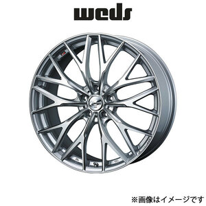 ウェッズ レオニス MX アルミホイール 1本 インプレッサWRX STI GDB 18インチ ハイパーシルバーIII/SCマシニング 0037440 WEDS LEONIS MX