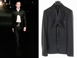 正規品 06aw dior homme ジャケット 46 黒 エディスリマン