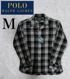 POLO COUNTRY  ポロカントリー　ネルシャツ　オープンカラー　M 新品