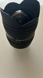 sigma 8-16mm f4.5-5.6 dc hsm ニコン用　Fマウント