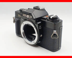 【即決】希少　MINOLTA ミノルタ X-7 ブラックボディ 動作現状品 フィルム一眼レフ