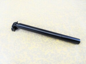 自転車 アルミ シートポスト シートピラー φ30.2 直径30.2mm ブラック サドルクランプ saddle clamp やぐら付 KALIN