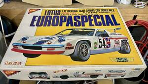 ニチモ　ディスプレイ用プラモデル　LOTUS EUROPA SPECIAL ロータスヨーロッパスペシャル　1/12スケールモデルをお譲りします。 