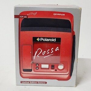 ◆Polaroid ONE 600 ROSSA ポラロイド インスタントカメラ　レッド　赤 現状品 外箱あり。◇