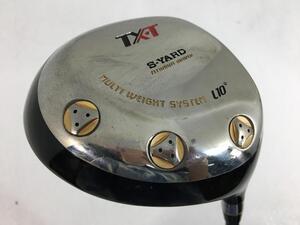 即決 中古 S-YARD TX-T ドライバー 1W TX-T オリジナルカーボン 10 R-1