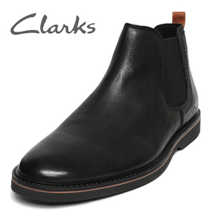 クラークス 靴 メンズ ブーツ サイドゴア 8 M(約26cm) CLARKS ATTICUS LT TOP 新品