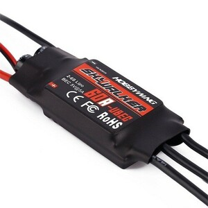 【新品】 HOBBYWING SKYWALKER 60A ブラシレスモーター スピードコントローラー ESC　