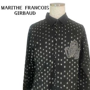 MARITHE FRANCOIS GIRBAUD メンズ　長袖シャツ　L 黒