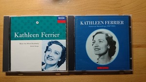 ◆◇キャスリーン・フェリアー イギリス民謡集/歴史的録音(1947-1952) CD2枚セット◇◆