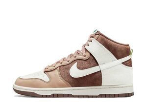 Nike Dunk High PRM "Light Chocolate" 24.5cm DH5348-100