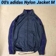 00s Y2K Tech adidas ナイロンジャケット スリーライン