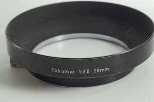 023『キレイ』大変希少品 ASAHI PENTAX TAMUMAR 28mm F3.5用 レンズフード