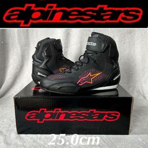 ★正規 alpinstars STELLA FASTER-3 RIDEKNIT SHOE 25.0cm US7.5 アルパインスターズ ステラ ライティングシューズ 新品 A60716-10