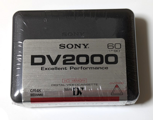SONY ソニー DV2000 ミニDV カセットテープ DVM60 MiniDV DIGITAL VIDEO CASSETTE