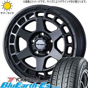 145/80R12 サマータイヤホイールセット ハイゼットジャンボ etc (YOKOHAMA BluEarth ES32 & MUDVANCEX TypeS 4穴 100)