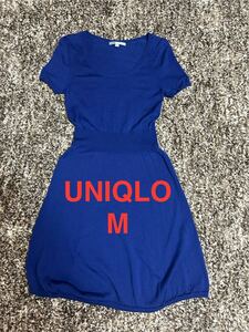 美品★UNIQLO★ニットワンピース★半袖★M