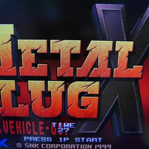 MVS　メタルスラッグＸ　NEOGEO　ROM　動作確認済み