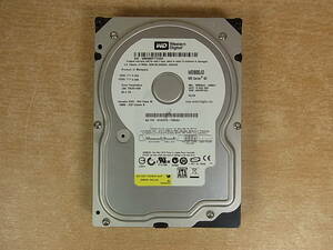 ◎F/952●ウェスタン・デジタル Western Digital☆3.5インチHDD(ハードディスク)☆80GB SATA300 7200rpm☆WD800JD☆中古品