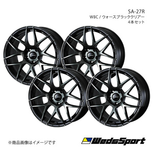 WedsSport/SA-27R WRX S4 VAG アルミホイール4本セット【18×8.5J 5-114.3 INSET50 WBC】0074178×4