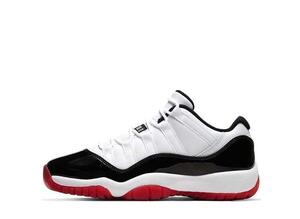 NIKE AIR JORDAN11 LOW GS "GYM RED" 23.5cm 528896-160