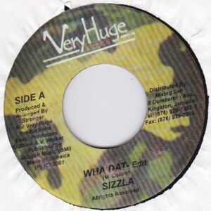 Epレコード　 SIZZLA / WHA DAT (CRYSTAL WATER)