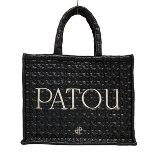 パトゥ PATOU トートバッグ - 黒×白 美品 バッグ