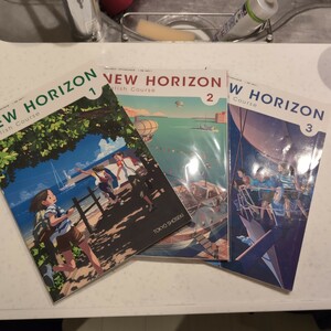 NEW HORIZON English Course 1 &2　& 3 東京書籍 ニューホライズン 中学英語