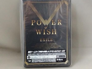 EXILE CD／POWER OF WISH【初回生産限定盤、3Blu-ray Disc付】