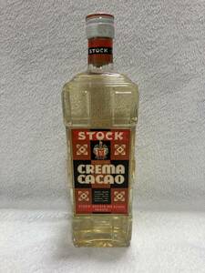 50年代流通 STOCK CREMA CACAO ストック カカオ 750ml　28％　タックスメタル リキュール