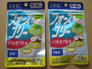 ＤＨＣ フォースコリー ソフトカプセル ２０日～40日分 ４０粒入 2個セット