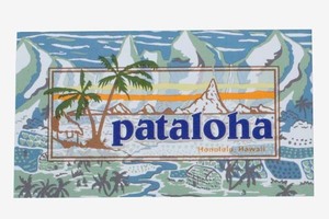 パタゴニア ステッカー ホノルル ハワイ パタロハ PATAGONIA HONOLULU HAWAII PATALOHA 2019 Ver. アメリカ USA 店舗 海外 限定 新品