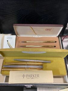  アンティーク　パーカー PARKER 万年筆　スターリングシルバー　豪華おまけ付き！！美品　送料無料