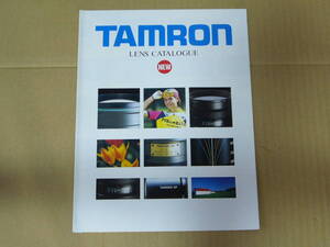 【レンズ カタログ】TAMRON LENS CATALOGE 　タムロンカタログ　　1992年2月版