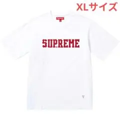 [Supreme]Twill Appliqué S/S Top White XL