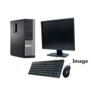 中古パソコン Windows 7 Pro 32bit 17インチ液晶セット/DELL Optiplex シリーズ Core i5～/メモリ4GB/HDD250GB/DVD-ROM