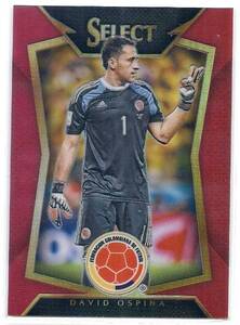 2015 Select Soccer David Ospina Red Prizm /199