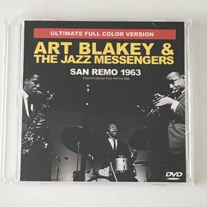 Art Blakey & Jazz Messengers “San Remo 1963-Ultimate Full Color Version” 1DVD MegaVision 日本盤