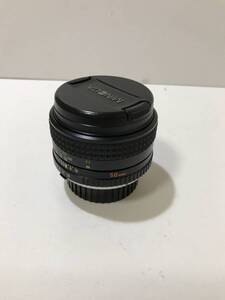 単焦点大口径　MINOLTA MC ROKKORーPF 50mm f1・7 美品