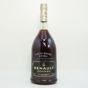 未開栓★RENAULT ルノー CARTE NOIRE EXTRA カルト ノアール エクストラ ブランデー コニャック 1000ml 1L 40％ COGNAC 送料無料