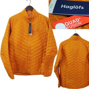 ♪【新品 国内正規品 定価31900円】 HAGLOFS ホグロフス L.I.M Barrier Men 603766 リム バリアー 中綿 ダウン ジャケット M イエロー系