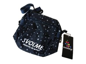 【未使用】SVOLME/スボルメ 星柄 ポーチ (183-92520) NAVY(ネイビー) ショルダーバッグ