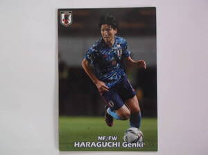 即決　カルビー　サッカー日本代表チームチップス　2022 JAPAN NATIONAL TEAM CARD　原口元気　34　ミニレター\85