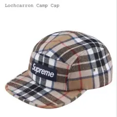 Supreme Lochcarron Camp Cap "Tan Plaid"