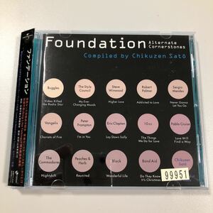 貴重です！CD ファンデーション　Compiled by 佐藤竹善　解説有　SING　LIKE　TALKING　【20-09A】