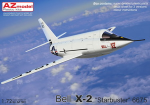 ○AZ Modelエーゼットモデル／ ベル X-2 スターバスター No.6675 　(1/72)