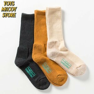 TOYS McCOY トイズマッコイ 3-PACK BOOTS SOCKS 3Pソックス TMA2321 新品 #44