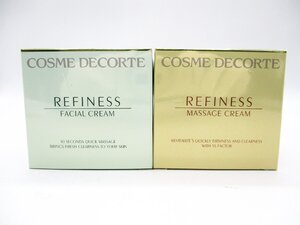 ★【未使用】化粧品まとめて コーセー コスメデコルテ COSME DECORTE REFINESS リファイネス フェイシャルクリーム マッサージクリーム★/H