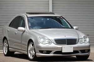 【 ハイパフォーマンス 】 ２００４ｙ ＡＭＧ Ｃ３２ 専用装備 右ハンドル 社外ナビ ＴＶ