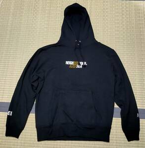 NEIGHBORHOOD×WIND AND SEA パーカー 黒 S NHWDS / C-HOODED . LS ネイバーフッド ウインダンシー 